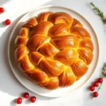 Delicious Apple Pumpkin Brioche Braid Thanksgiving treat