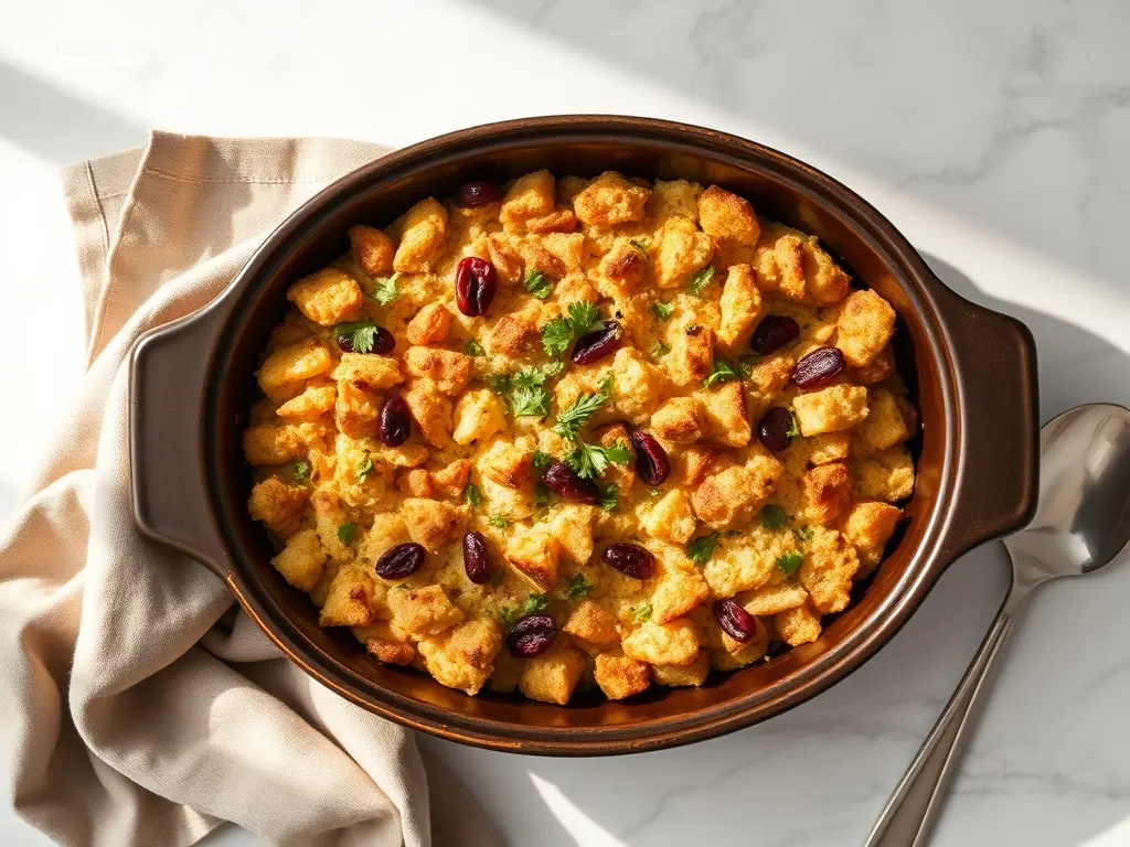 Delicious Easy Crockpot Stuffing for Thanksgiving