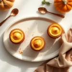 Delicious Pumpkin Cheesecake Filled Cupcakes, perfect Thanksgiving dessert