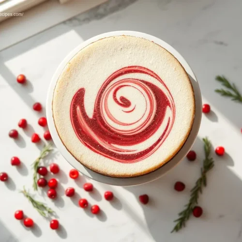 Red Velvet Swirl Holiday Cheesecake holiday dessert
