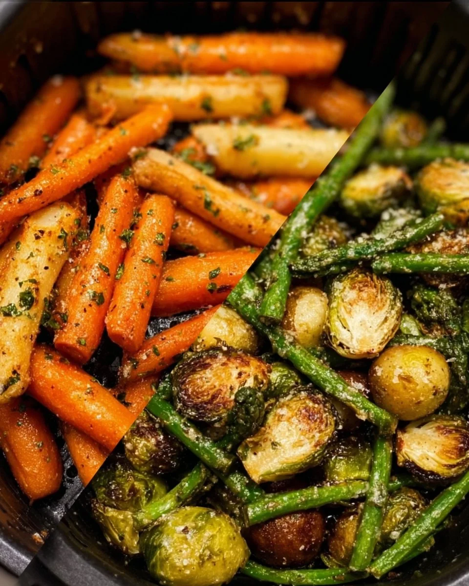 Delicious air fryer vegetable side dishes for a healthy meal