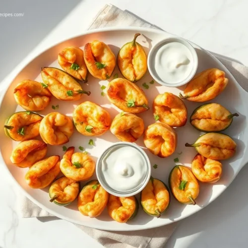 Baked Jalapeno Shrimp Poppers delicious appetizer