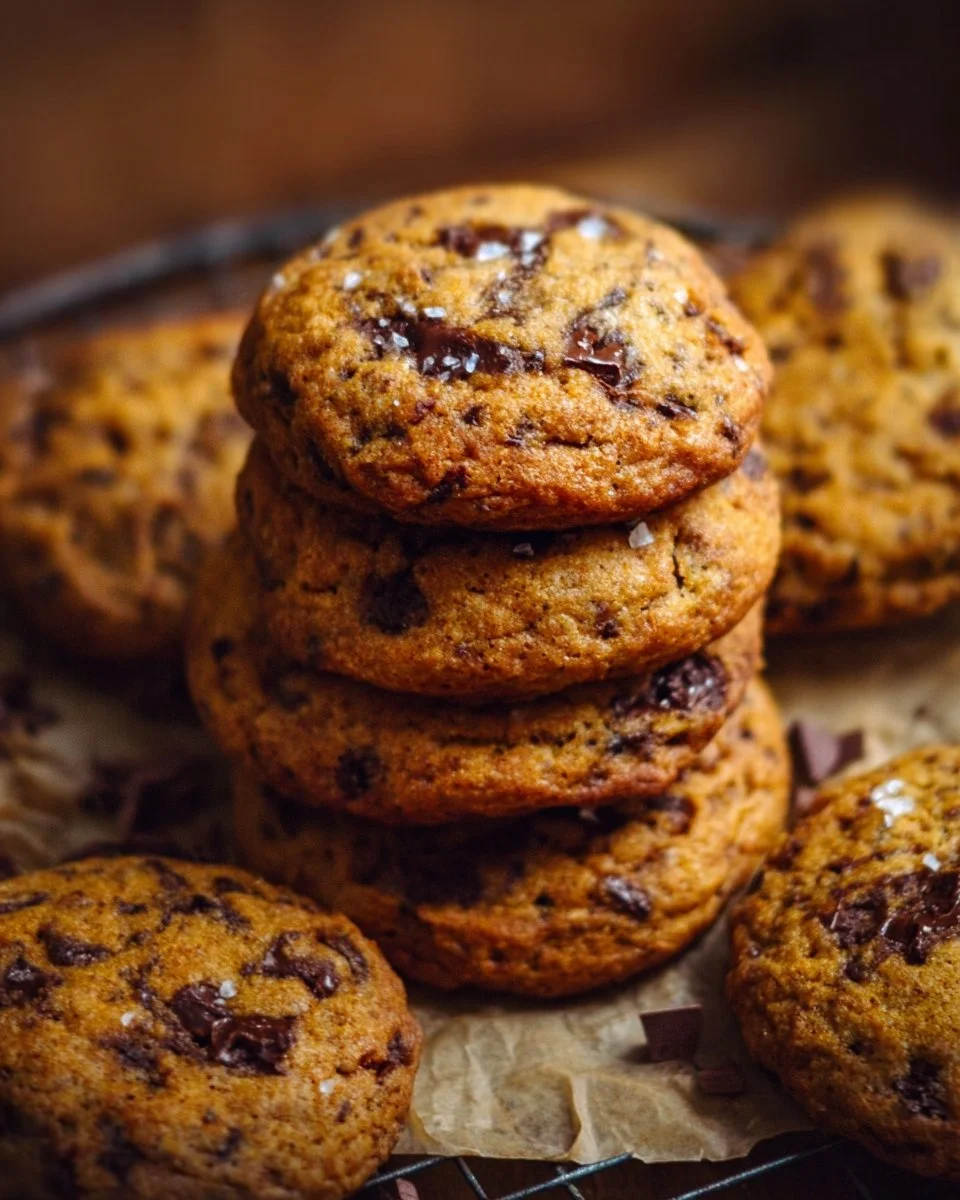 Chewy Pumpkin Chocolate Chip Cookies