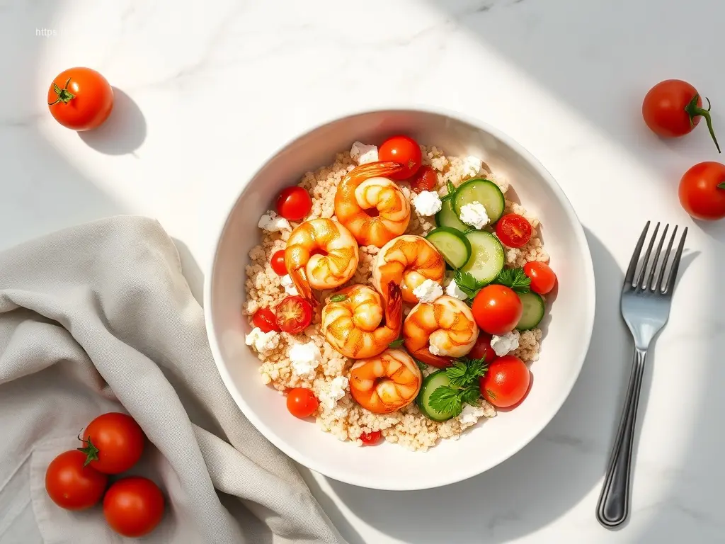 Shrimp and Couscous Mediterranean Bowl: Why 1 Easy Meal?