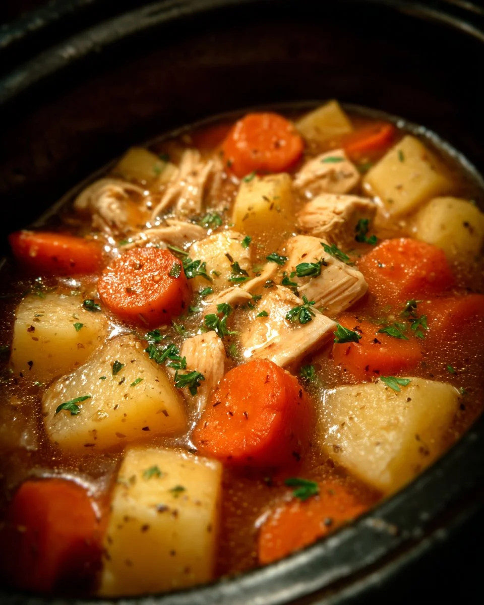 Slow Cooker Chicken Stew Recipe