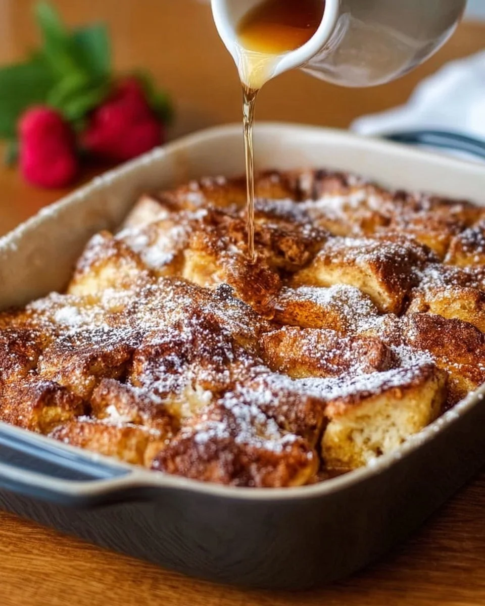 Traditional French Toast Casserole