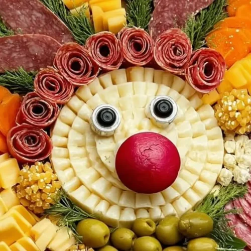 A creative reindeer charcuterie board idea for holiday entertaining