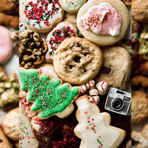 A collection of diverse holiday cookie recipes, perfect for festive baking.