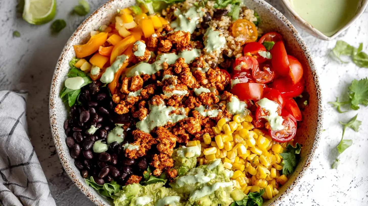 A visually appealing ground turkey dish, prepared as a healthy dinner recipe.