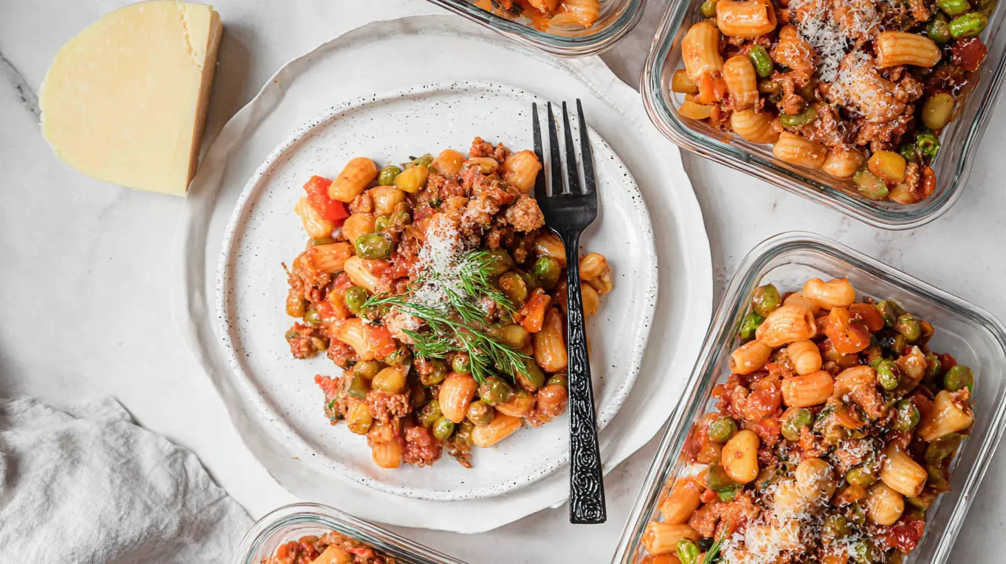 A collection of simple, wholesome meals showcasing healthy dinner recipes with pantry ingredients