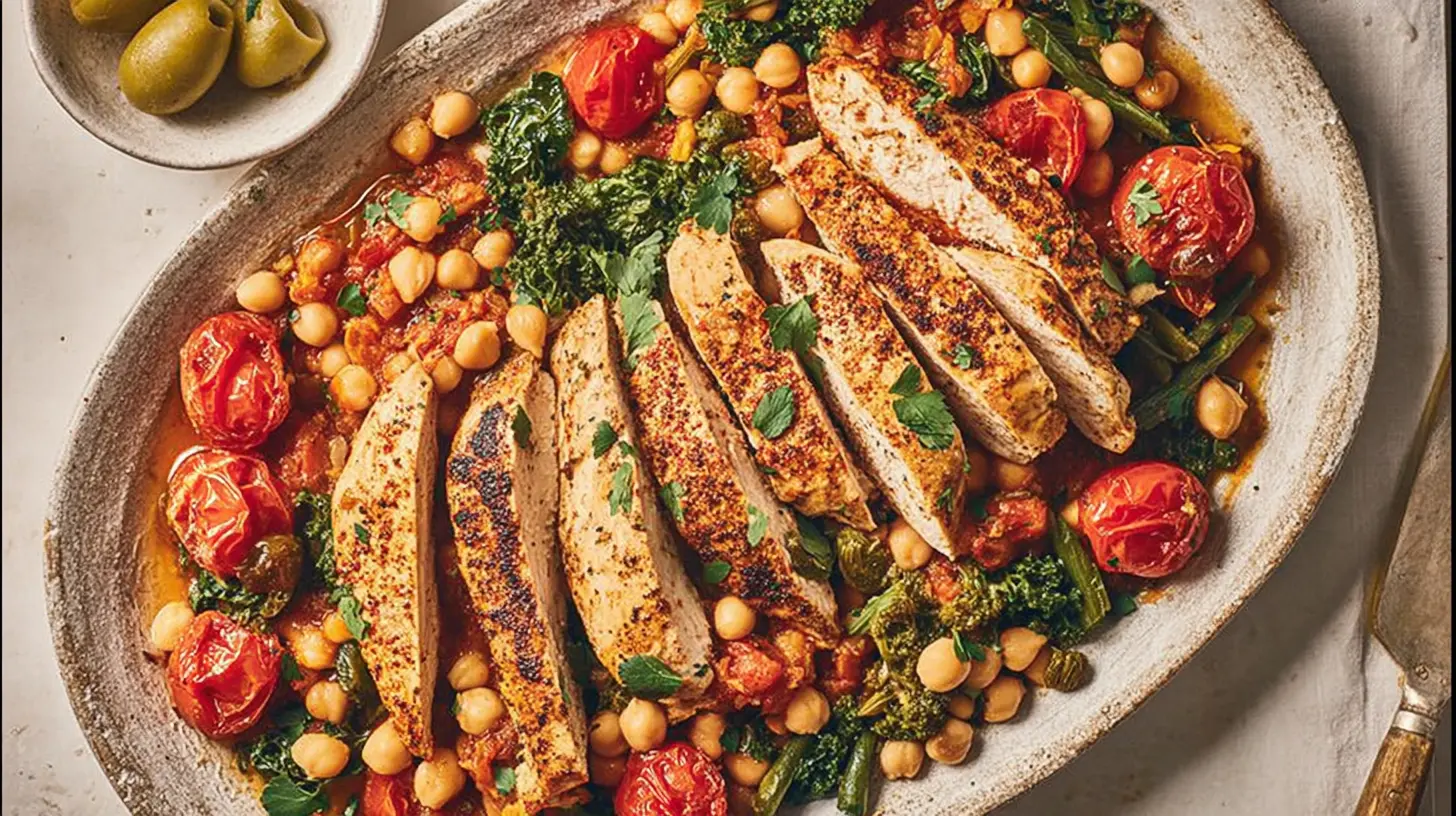 Nutritious and satisfying easy dinner recipe prepared for a busy weeknight.