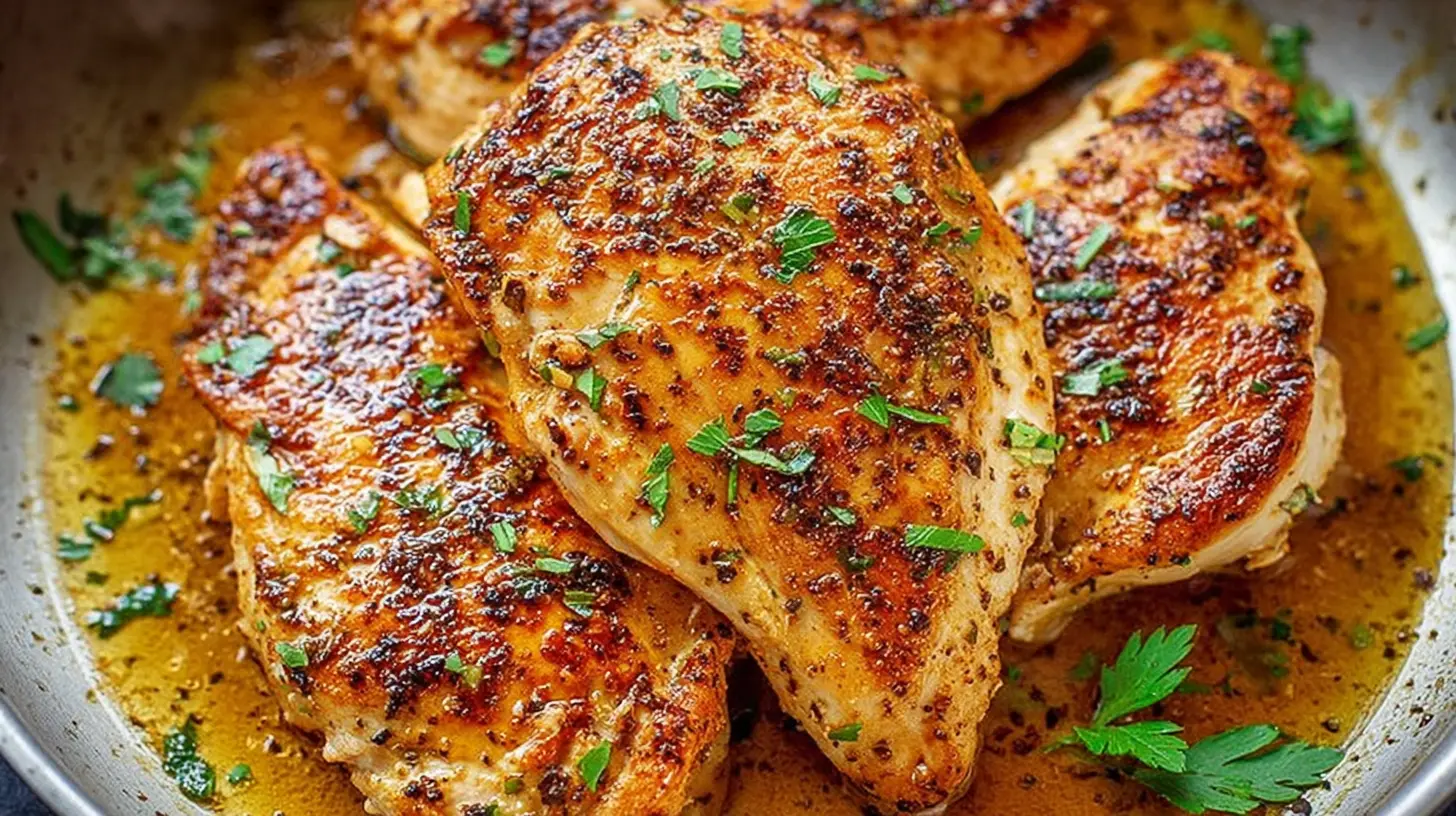 Delicious healthy chicken breast ready for a quick weeknight dinner.