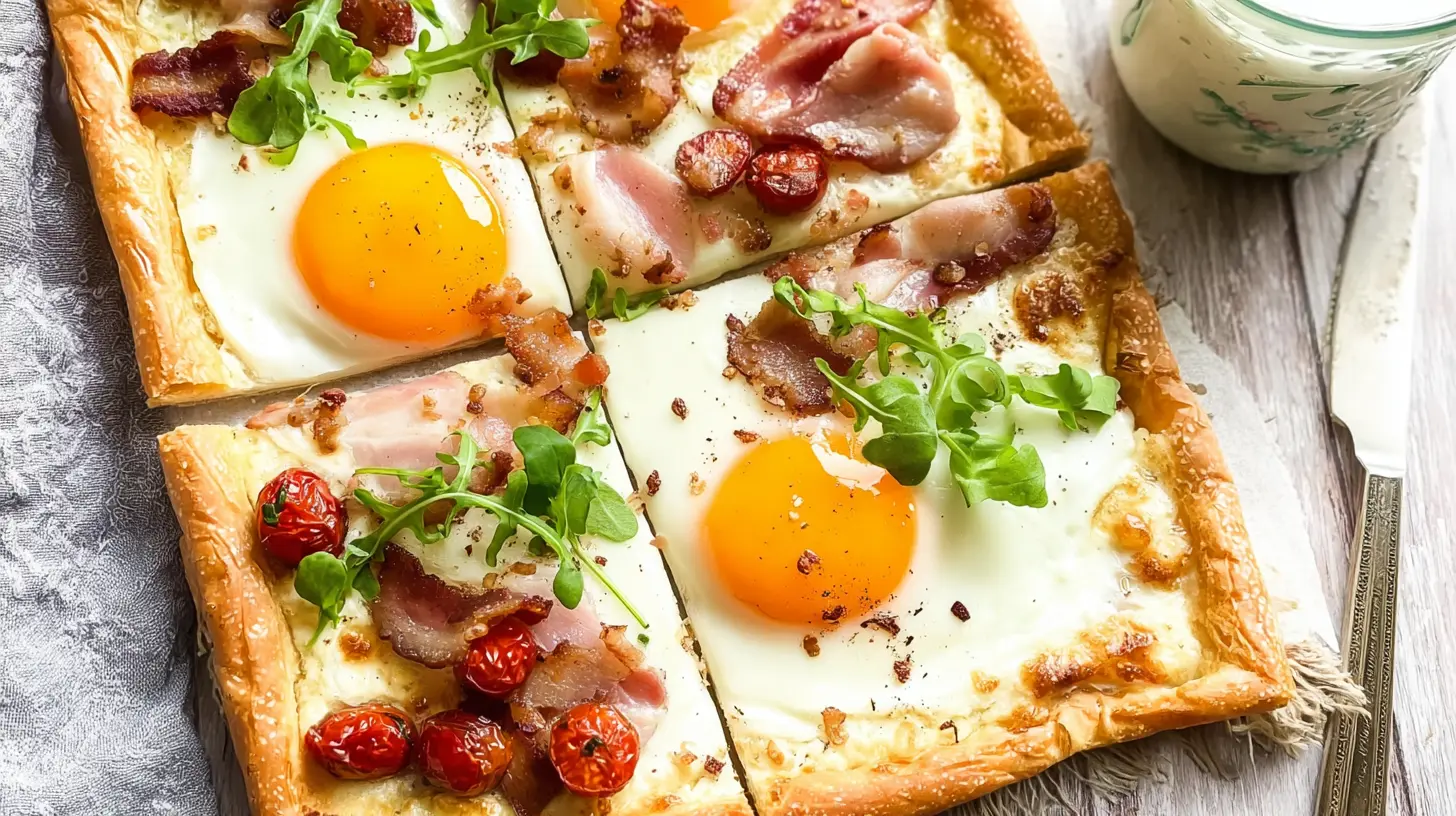 A bright, organized kitchen counter with various components for simple, quick, and easy breakfasts you can make daily.