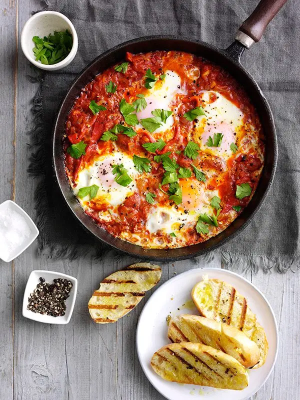 A vibrant flat lay showcasing various effortless breakfast recipes.
